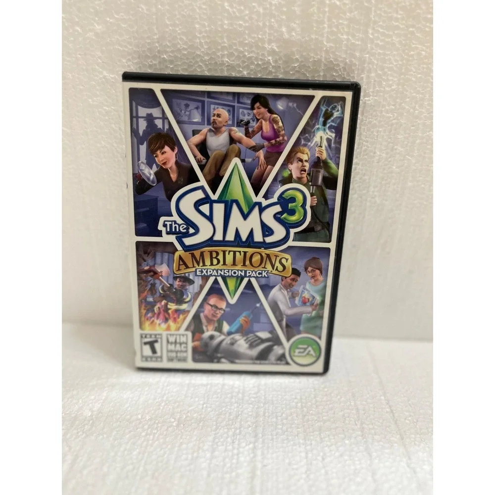 Sims 3: Ambitions EXPANSION PACK (Windows/Mac PC 2010) GAME